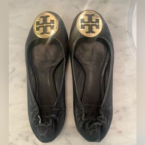 Well-loved Tory Burch ballet flats size 6
